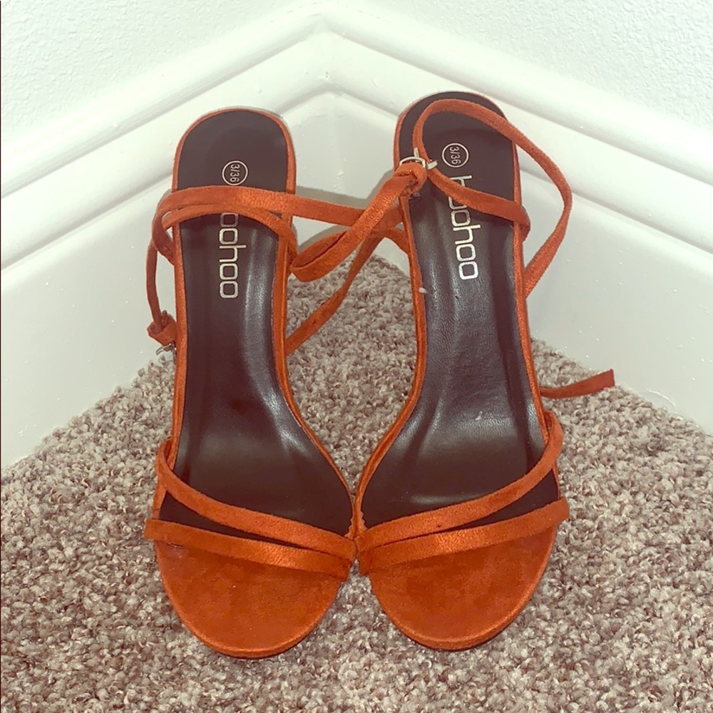 BurntOrange Heels
